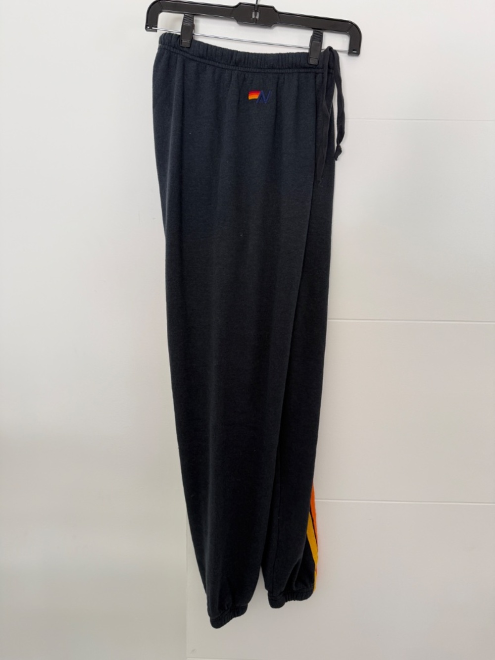 Aviator Nation Grey 5 Strip Full Zip Hoodie with Matching Sweatpants S - Picture 8 of 9